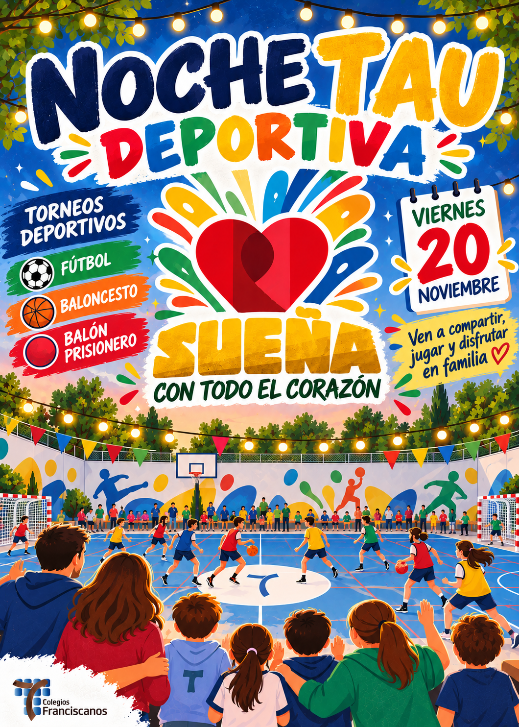Cartel de la Noche TAU Deportiva